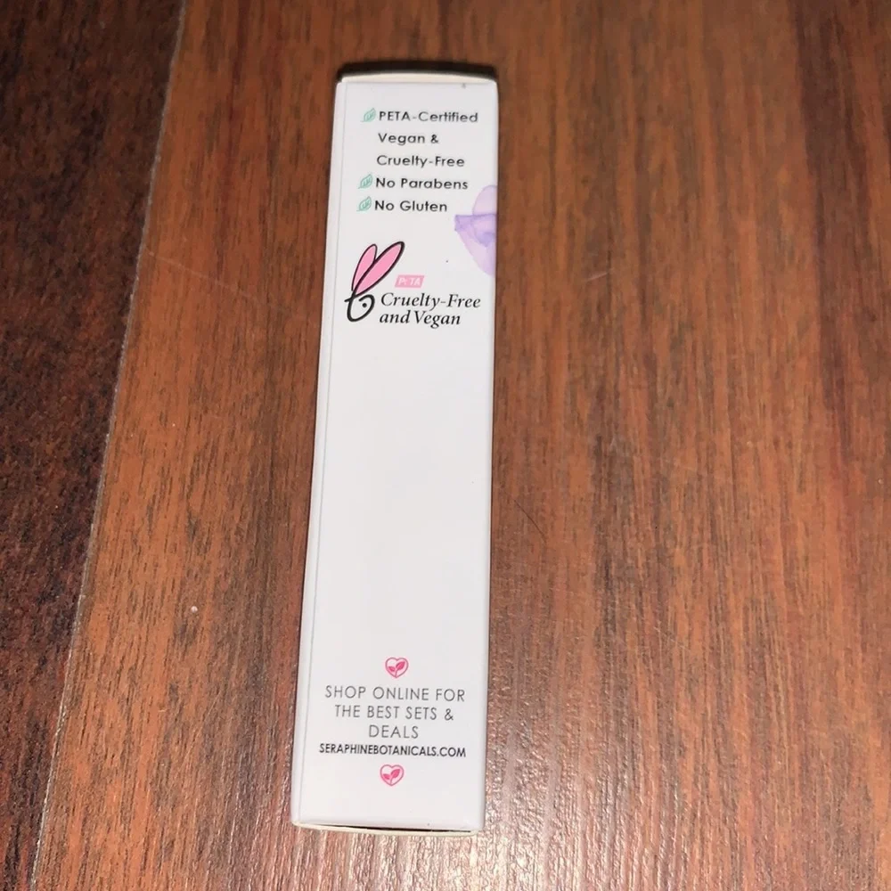 Seraphine Botanicals Cherimoya + Fig Vegan Lip Stain Latte New In Box NWT
